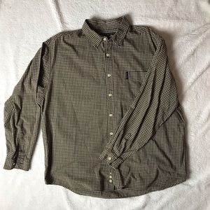 Abercrombie & Fitch button down green size xl